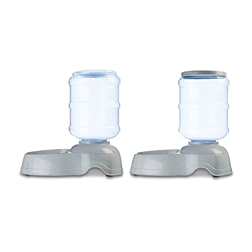 Large Capacity Automatic Pet Water Dispenser and Gravity Feeder Set