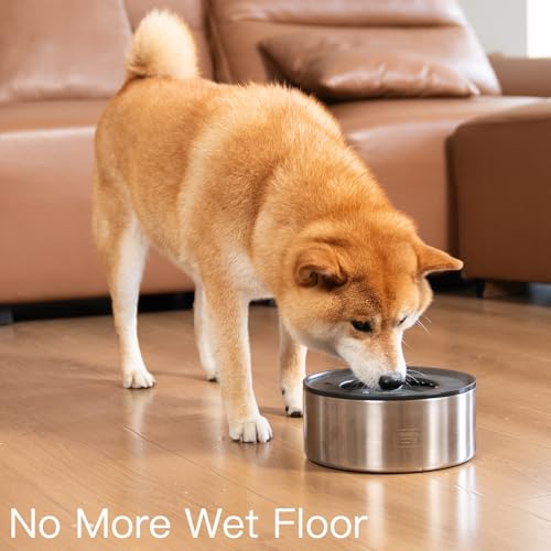 2L No Spill Water Bowl for Dogs