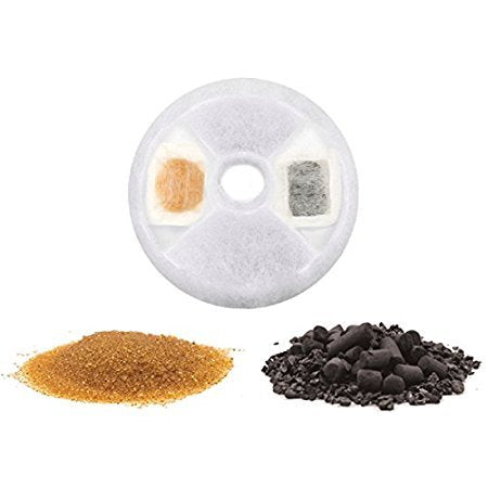 Replacement Water Filter Compatible with Catit Design Senses Fountain (12 Count)