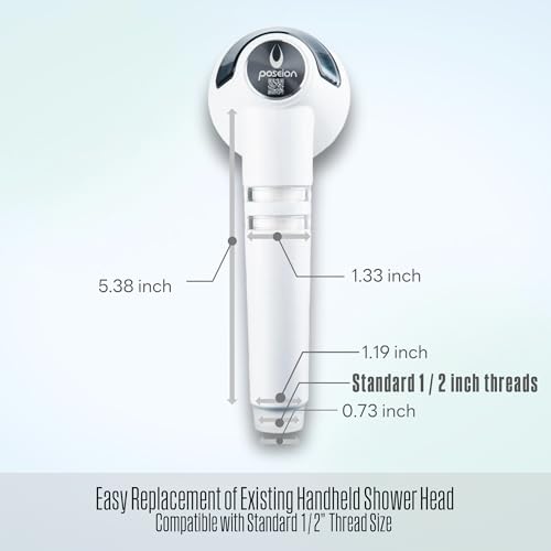 POSEION BT100 SW Filtered Shower Head