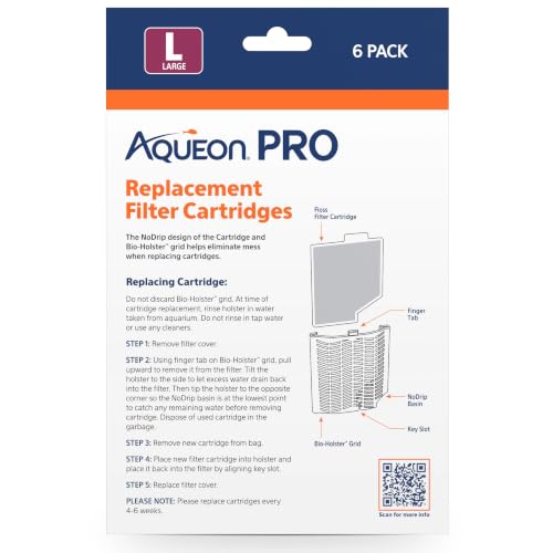 PRO Replacement Filter Cartridges Large 6 Pack (6 Count)