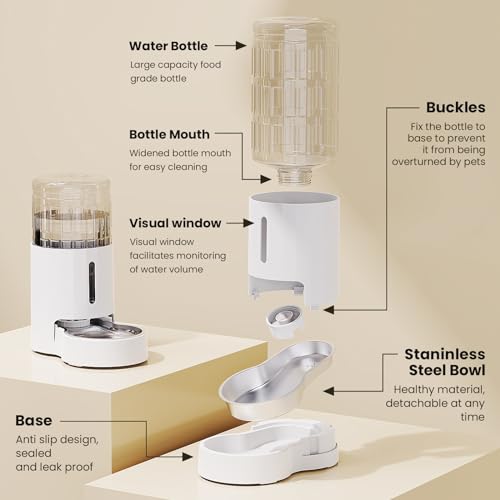 4L Pet Water Dispenser Without Electricity Unplugged Automatic