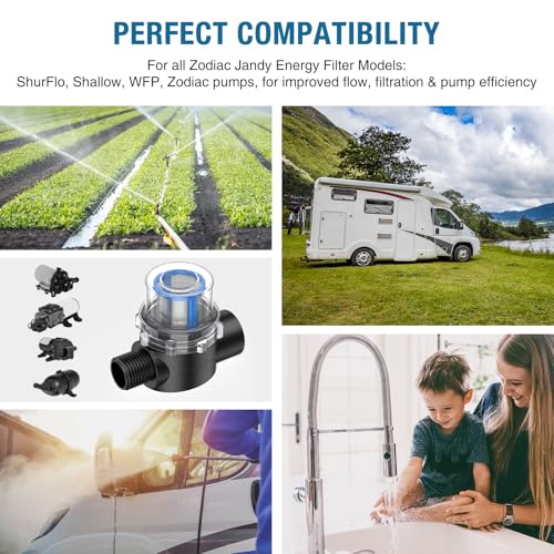 RV Water Pump Strainer Filter