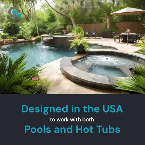 AquaDoc 7-in-1 Pool, Spa & Hot Tub Test Strips - 50 pH Strips (50 Count)