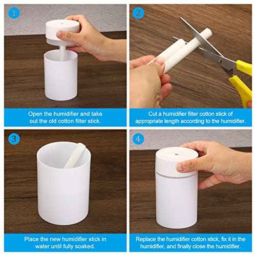 Humidifier Cotton Filter Sticks (10 Count)