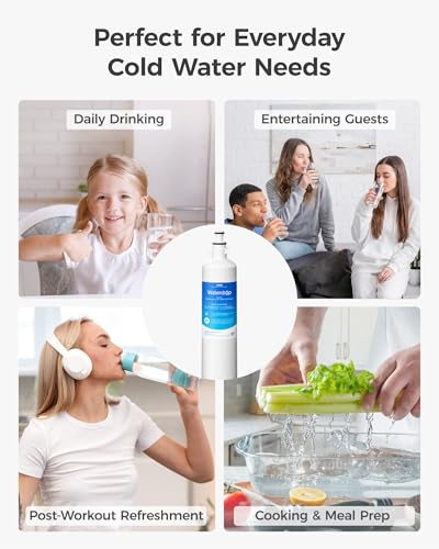 WD F19C Water Filter Replacement for GE® RPWFE® (3 Count)