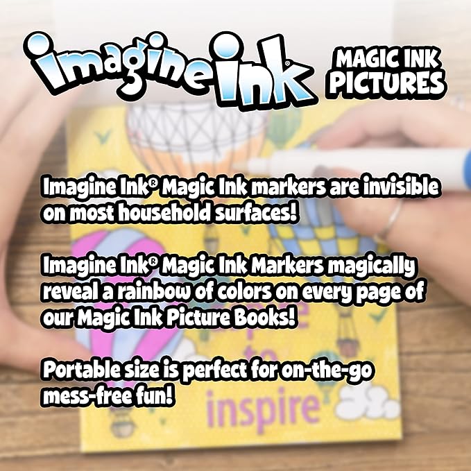 Thomas All Engines Go 20 Page Imagine Ink Coloring Book with 1 Mess Free Marker