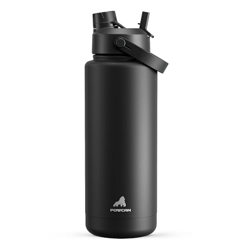40 oz Insulated Water Bottle with 2