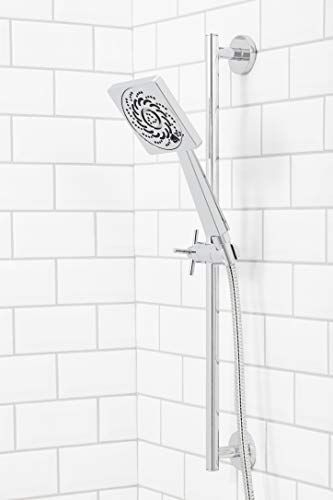 VS-5001-E15 Kubos Exhilaration High Pressure Hand Held Shower Head, 1.5 GPM, Polished Chrome