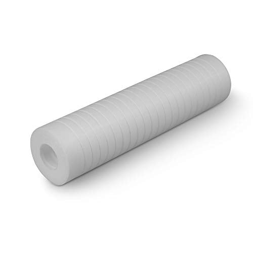 6 Grooved 1 Micron Sediment Water Filter Cartridges 10"x 2.5"
