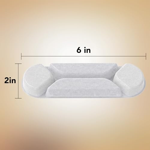 5 Pcs Replacement Filters for 8.5L Elevated Dog Water Fountain