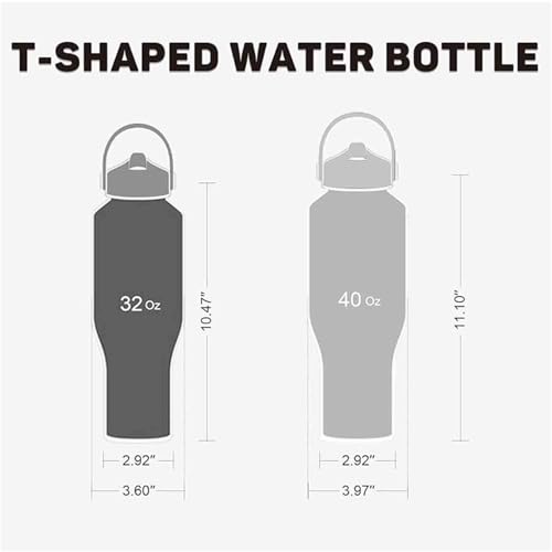 40oz Insulated Water Bottle Keep Cold 24h&Hot 12h
