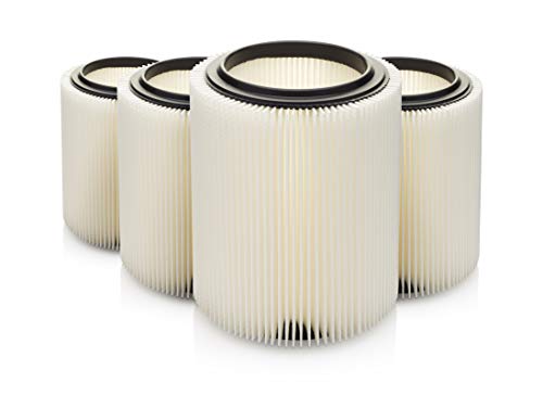 Replacement Filter for Craftsman and Ridgid Shop Vacs Part # 9 (4 Count)