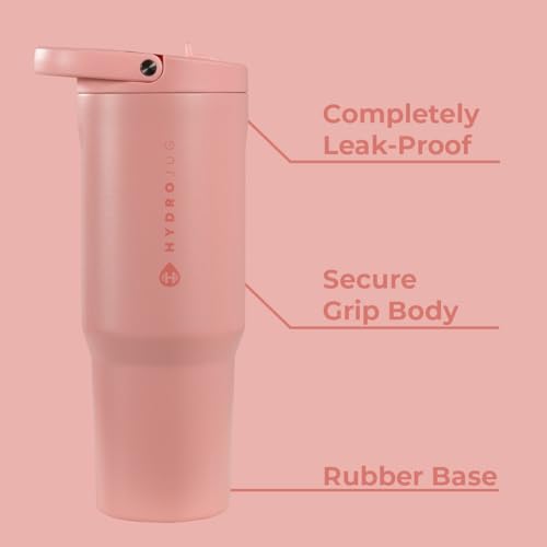 Sport Stainless Steel Tumbler with Straw