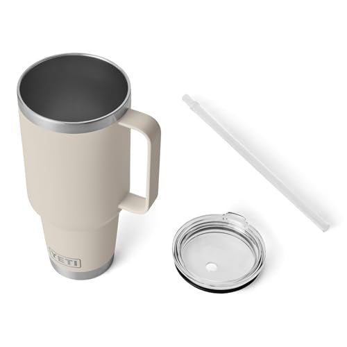 Rambler 42 oz Tumbler with Handle and Straw Lid