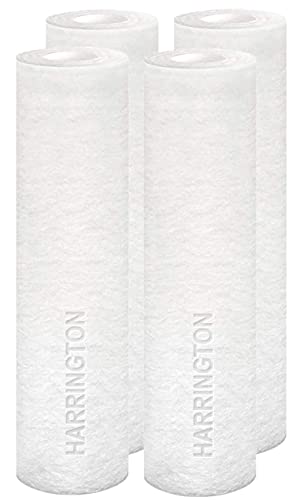 HVV1 10N 1 Micron 10" x 2.5" Premium Sediment Water Filter Replacement Cartridge (128 Fl Oz)