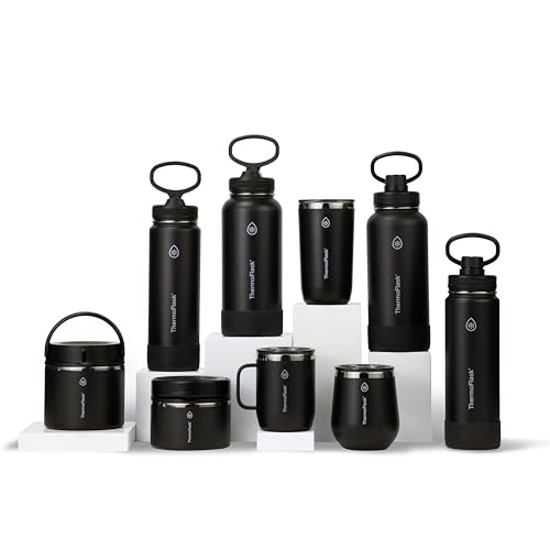 Insulated Water Bottle with Spout Lid