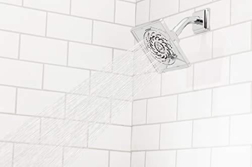 S-5002-E175 Rainier Exhilaration High Pressure Fixed Shower Head, 1.75 GPM, Polished Chrome