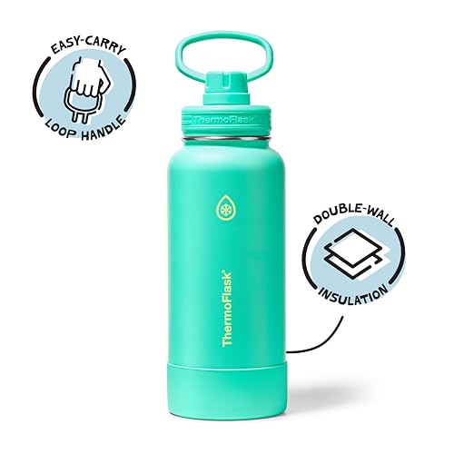 Insulated Water Bottle with Spout Lid