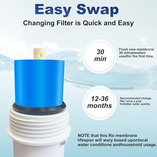 Reverse Osmosis Membrane 400 GPD 3013