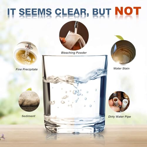 5 Micron 20"x2.5" Polypropylene Sediment Water Filter (6 Count)