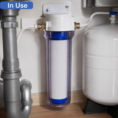 4 Pack Granular Activated Carbon Water Filter Cartridges Compatible with WaterPur CCI (4 Count)