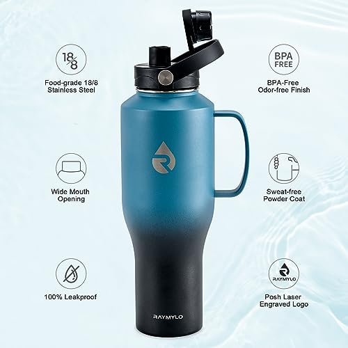 32 oz Insulated Water Bottle with Handle