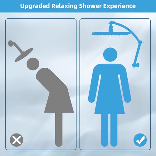 All Metal 8'' Rain Shower Head