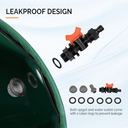 100 Gallon Collapsible Rain Barrel
