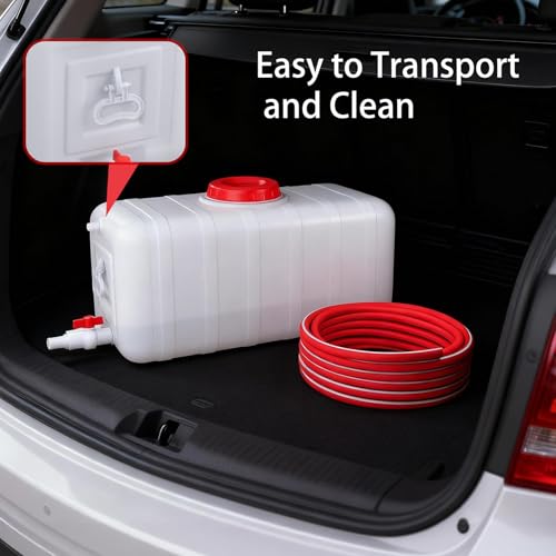 21Gallon 80L Water Storage Tank with Spigot