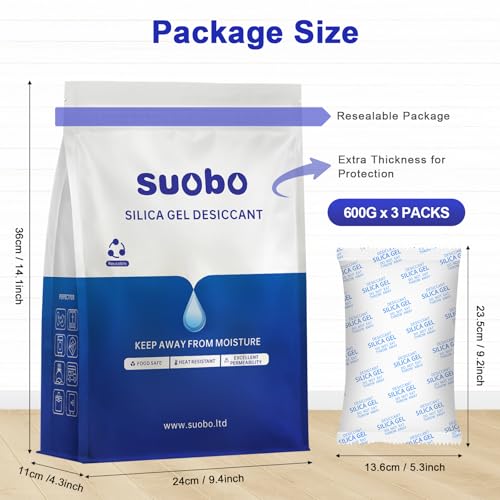 Large Silica Gel Packets