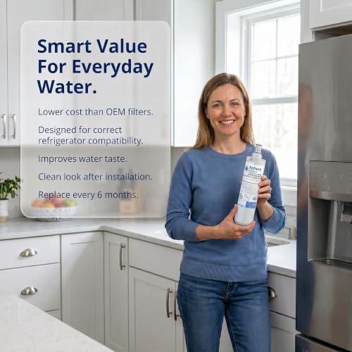 Refresh Refrigerator Water Filter Replacement for Whirlpool 4396508