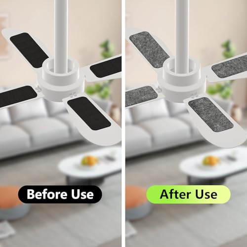 30 Pack Ceiling Fan Filters for Blades (30 Count)