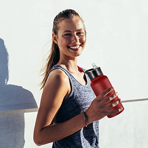 32 oz Insulated Water Bottle Bulk 4 Pack