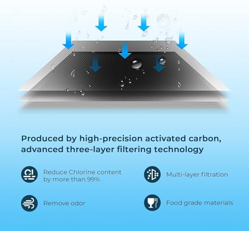XWFE (Built-in CHIP) Refrigerator Water Filter 1-Pack