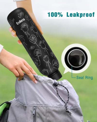 32oz Metal Water Bottle for Travel with Clip
