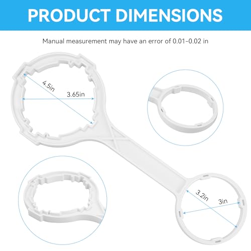 F164003 4.5" Dual Housing and RO Membrane Filter Housing Wrench for Premier WP