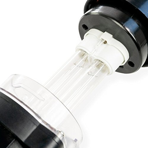 24W Non Submersible UV Ultraviolet 21.5" Light Clarifier Lamp Filter for Aquarium Koi Pond Fish Tank