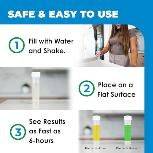 DIY Bacteria in Water Test Kit (4 Count)