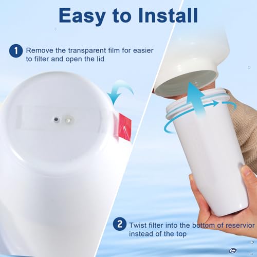 0 TDS Advanced Water Filter Replacement for ZR (8.87 Count)