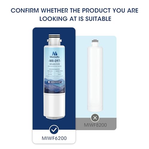 MIWF6200 Water Filter Replacement for Midea MIWF6200 (2 Count)