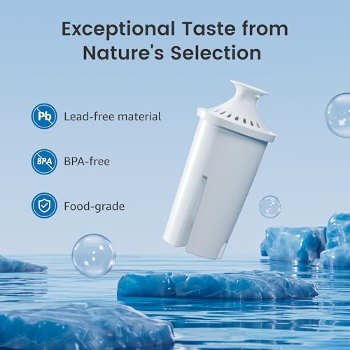 Filter Replacement for Brita® Water Pitcher & Dispenser (6 Count)