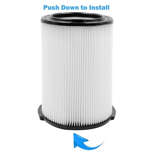 VF4000 Replacement Filters for Ridgid Shop Vac 72947 Wet (6 Count)