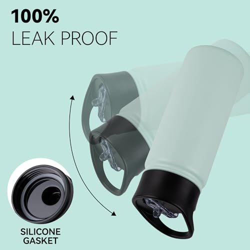 16 oz Insulated Water Bottle Bulk 8 Pack (8 Count)