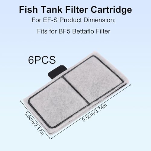 10pcs Filter Cartridges for Top Fin EF (10 Count)