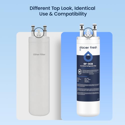 WF3CB Refrigerator Water Filter Replacement Pack of 2 (2 Count)