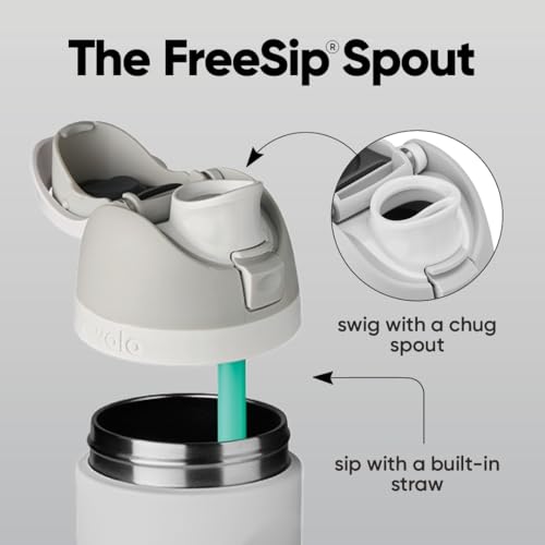 FreeSip Stainless Steel Water Bottle 24 oz Terracotta Sunset