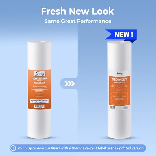 FP110X4 10"x2.5" Universal Sediment Water Filter Replacement Cartridges (4 Count)