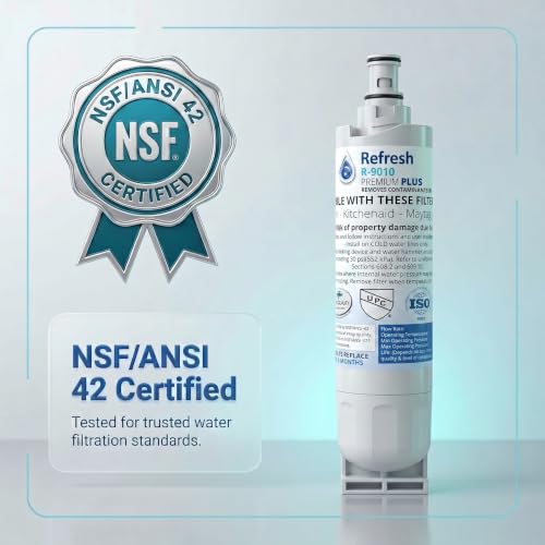 Refresh Refrigerator Water Filter Replacement for Whirlpool 4396508