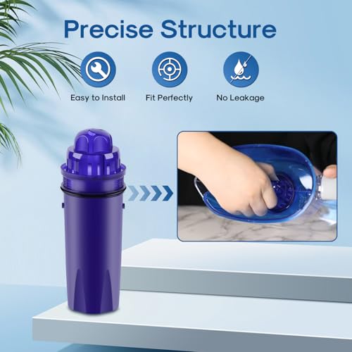PPF001 Pitcher Water Filter Replacement for Pur Pitchers and Dispensers (6 Count)
